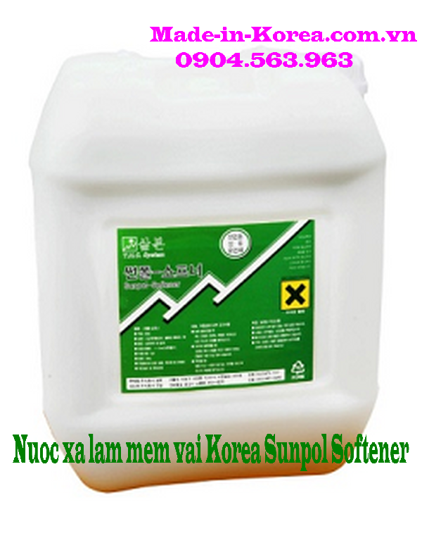 Nước xả làm mềm vải Korea Sunpol Softener